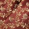 Red Floral Leaves Woven Pattern Upholstery Fabric by The Yard - SKU: Diana Currant